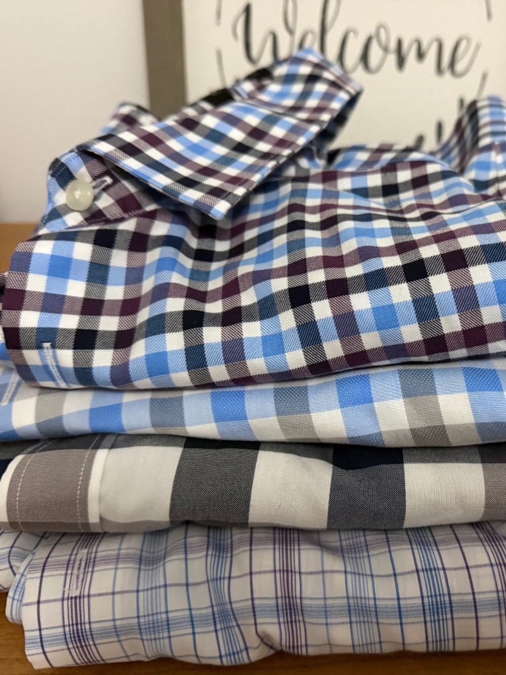 Banana Republic Men’s Dress Shirts — 4-Pack